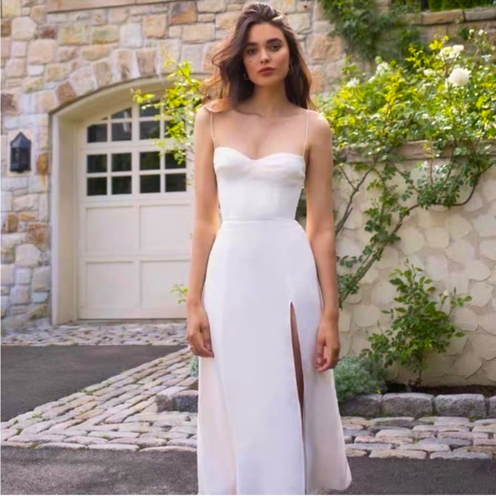 Reformation White Juliette Dress